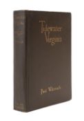 WILSTACH, Paul. Tidewater Virginia, 1st edition, Indianapolis: Bobbs-Merrill 1929, orig.