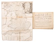 ELLIS, John. Ellis's English Atlas: or, a Compleat Chorography of England and Wales: in Fifty Maps..