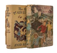 BLYTON, Enid. The Castle of Adventure, 1st edition, London: Macmillan and Co. Ltd. 1946, orig.