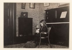 HINE, Lewis Wickes (1874-1940) Girl with a doll, 1912