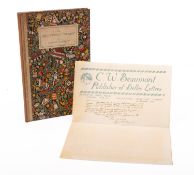 BEAUMONT, Cyril W. The Mysterious Toyshop, A Fairy Tale, London: C.W.