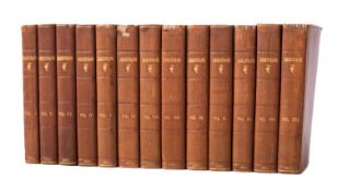 SHAKESPEARE, William. The handy-volume Shakspeare, 13 vols., London: Bradbury Evans and Co.