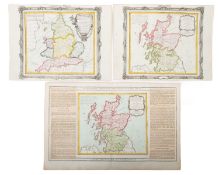 BRITISH ISLES. A group of seven C18th maps: ANDRÉ, Pierre [Peter Andre] (engr.