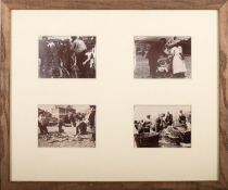 RUFF, George Jnr. (1858-1913) Fishermen on Brighton beach c.1900