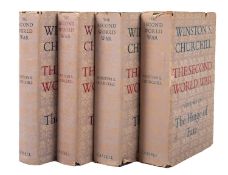 CHURCHILL, Winston S. The Second World War, vols. I-IV only, 1st UK editions, London: Cassell & Co.