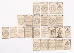 PLAYING CARDS, 'LENTHALL' FORTUNE-TELLING. Fortune-Telling cards, John Lenthall (pub.