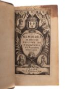 COMMINES, Philippe de. Les Memoires de Messire Philippe de Commines, Sr.
