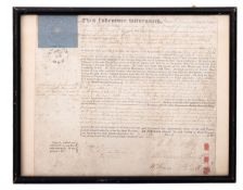 APPRENTICESHIP INDENTURE, MIDDLESEX, 1836.