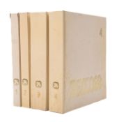 OLYMPICS. Mexico 68, Commemorative Volumes of the Games of the XIX Olympiad, 4 vols.