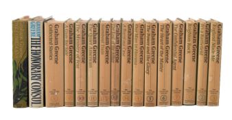 GREENE, Graham. The Comedians, 1st edition, London: The Bodley Head 1966, orig.