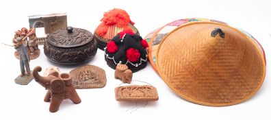 A mixed collection of ceramic figures to