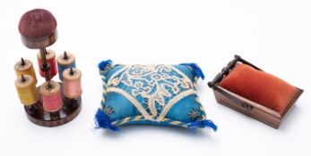 A Regency turned wood and parquetry cott