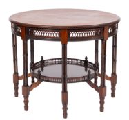 A Victorian mahogany centre table in Chi