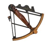 A 19th Century 4' radius sextant.