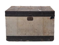 A Royal Navy seaman's chest belonging to Admiral Sir Benjamin Hallowell Carew.