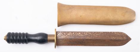 A 20th century diver's knife, maker Siebe Gorman & Co,