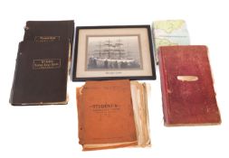 Gustaf Adolf Mauritz Erickson (1872-1947) A collection of logs and movement files for his sailing