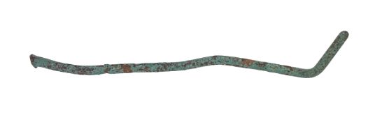 A late 18th/early 19th century copper keel pin, in salvaged condition, circa 1800,