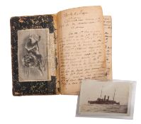 A late 19th century sailor's diary from HMS 'Edgar' covering the period 1893 to 1904,