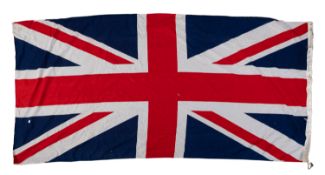 A late 20th Century Royal Navy White Ensign.