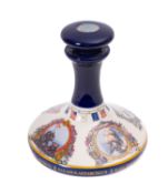 A 20th Century ceramic 'Pusser's Rum' decanter.