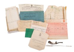 HMS 'Furious' A silver oar rowing trophy, maker Navy, Army & Air Force Institute, Birmingham, 1934,