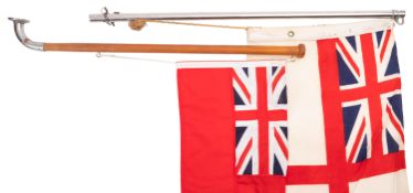 A Royal Navy White ensign 46 cm x 84.