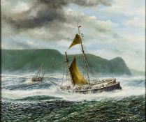 Paul Deacon (1953) 'Nellie Bywater' oil on canvas, signed lower right 49.