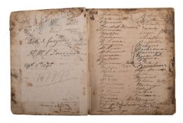 A late 19th century midshipman's journal for the Royal Navy Emerald-class composite screw corvette
