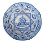 An early 19th Century transfer printed plate commemorating the death of Lord Admiral Nelson.