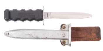 A 20th Century Underwater Swimming Knife, maker CE Heinke & Co.