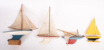 A Star SY 5 'Northern Star' pond yacht.