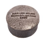A commemorative steel rivet head for the Royal Navy Lord -Nelson class battleship HMS 'Lord Nelson',