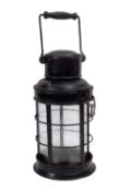 A late 19th century ship's lantern,