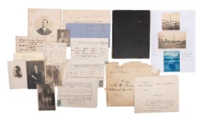 A WWI period ship's journal for the Cable Ship 'Levant I', circa 1915,