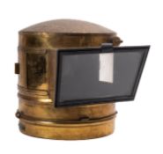 A 4 1/2 inch liquid filled binnacle compass, maker Lily & Reynolds Ltd.