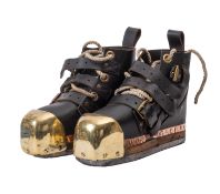 A pair of Seibe Gormon pattern diving boots,