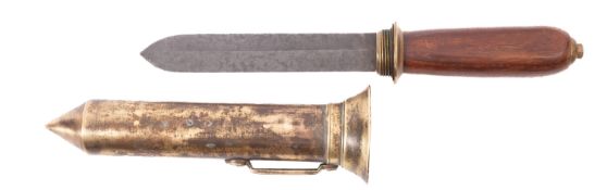 A 20th Century steel bladed Diver's Knife.
