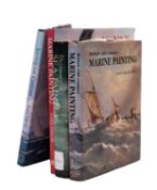 Four marine art and history books, comprising Brook-Hart, D.