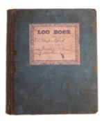 A 19th century log book for the Honorable Company Ship 'Alfred' , kept by Thomas Dickson,,