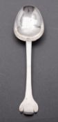 A late 17th century West Country silver Trefid spoon,