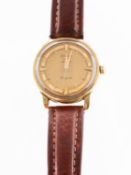 Longines Conquest, an 18ct gold gentleman's wristwatch