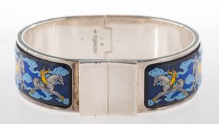 Hermes - A Hermes 'clic-clac' horse racing bangle,