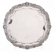 A George V silver salver by Goldsmiths and Silversmiths Company Limited, London 1924,