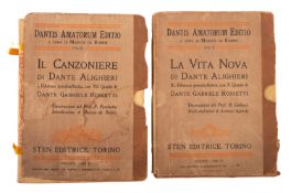 ALIGHIERI, Dante. Dantis Amatorum Editio