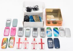Two early 21st Century Motorola C975 mob