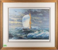 Two maritime themed prints. Comprising '