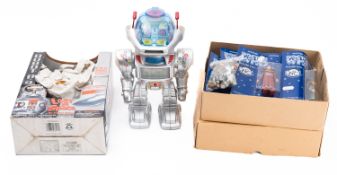 A collection of various toys and games.