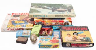 A collection of vintage board games. Inc