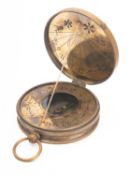 A reproduction brass 'Maritime Pocket Su